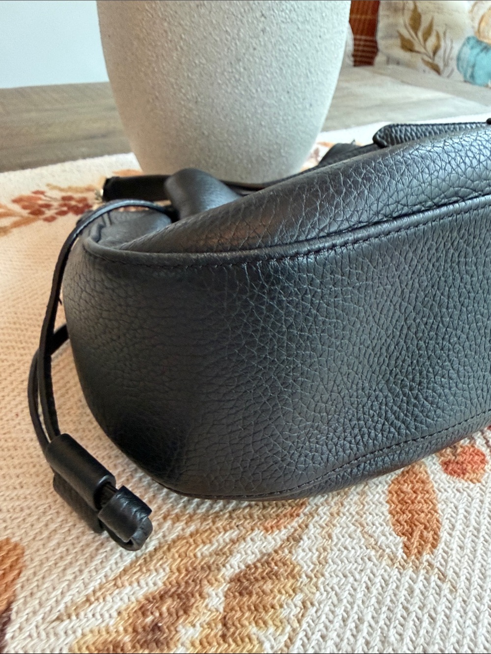 kate spade Black Pebbled Leather Crossbody Bag with Gold Hardware - Picture 4 of 11